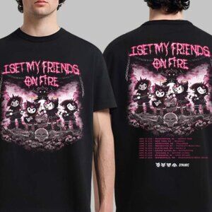 I Set My Friends On Fire Warped Tour North America 2026 T-Shirt 79